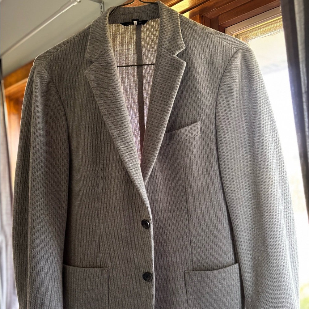 Banana Republic Classic Gray Blazer
